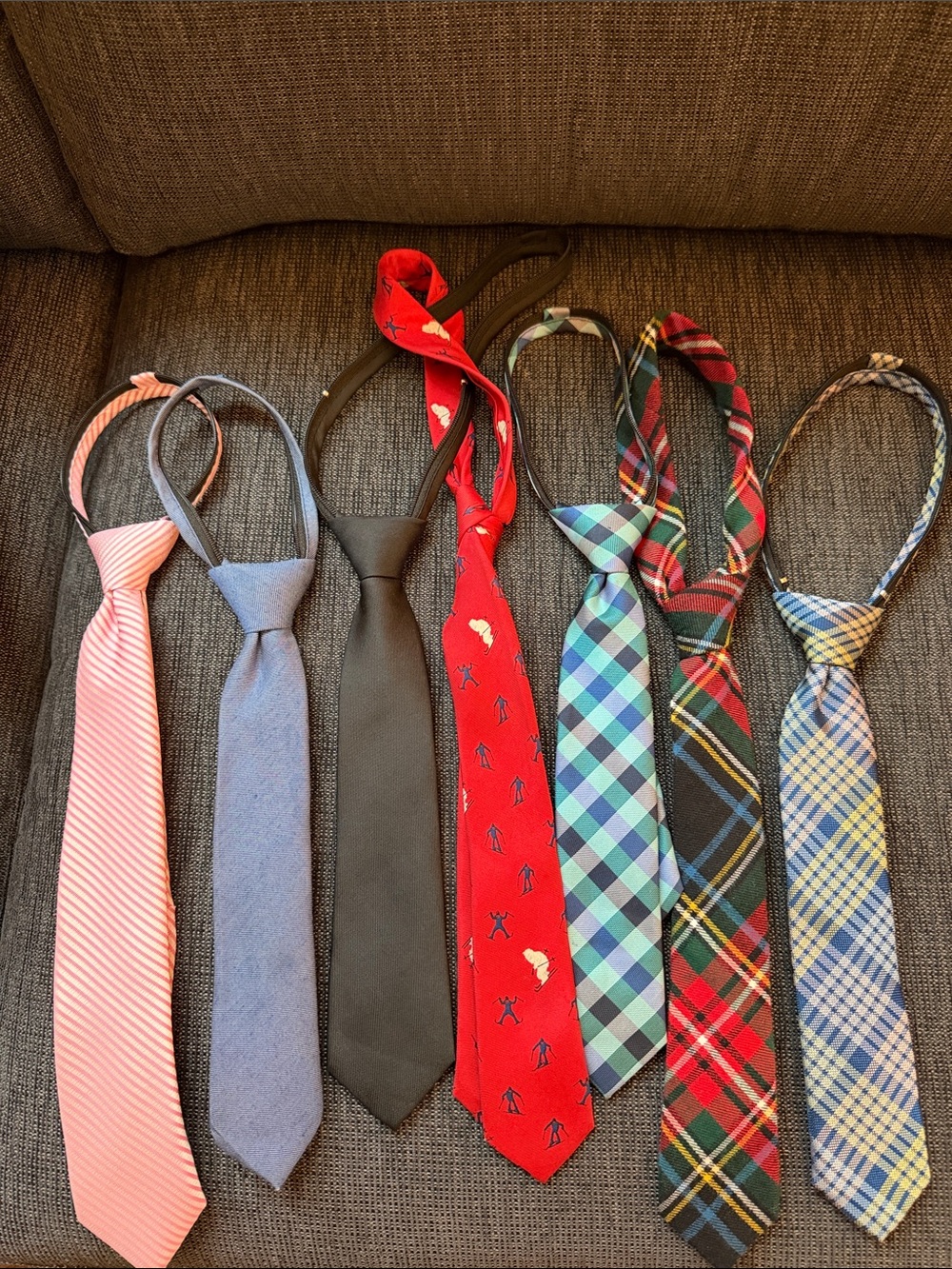 Assorted Boys' ClTies - Multi Color Set